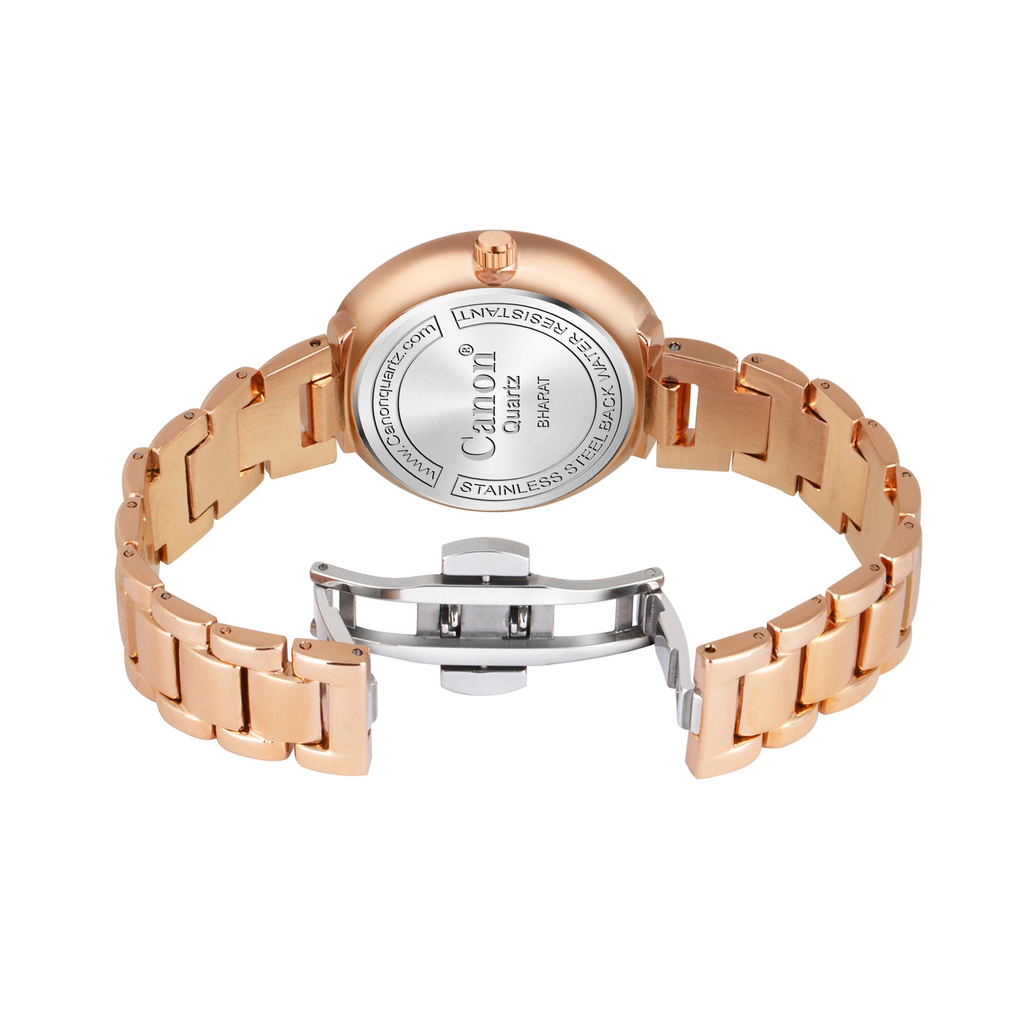 Canon Quartz Mother of Pearl Watch For Her - Baby Blue
