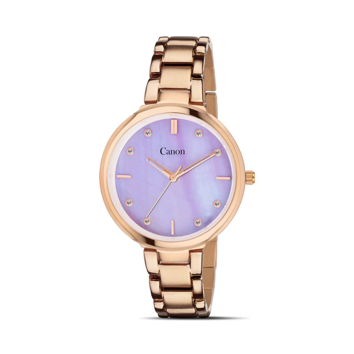 Canon Quartz Mother of Pearl Watch For Her - Lavender