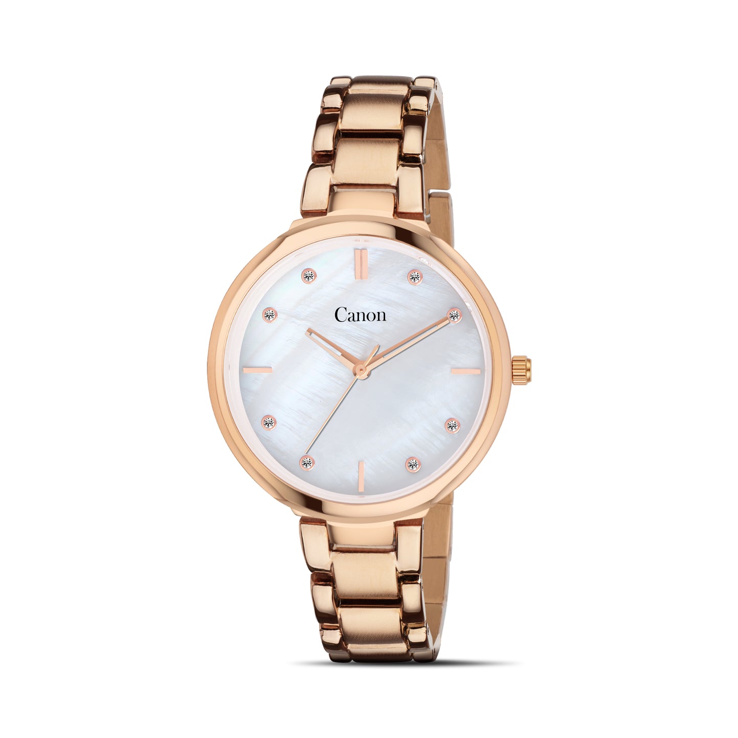 Canon Quartz Mother of Pearl Watch For Her - Pearl White