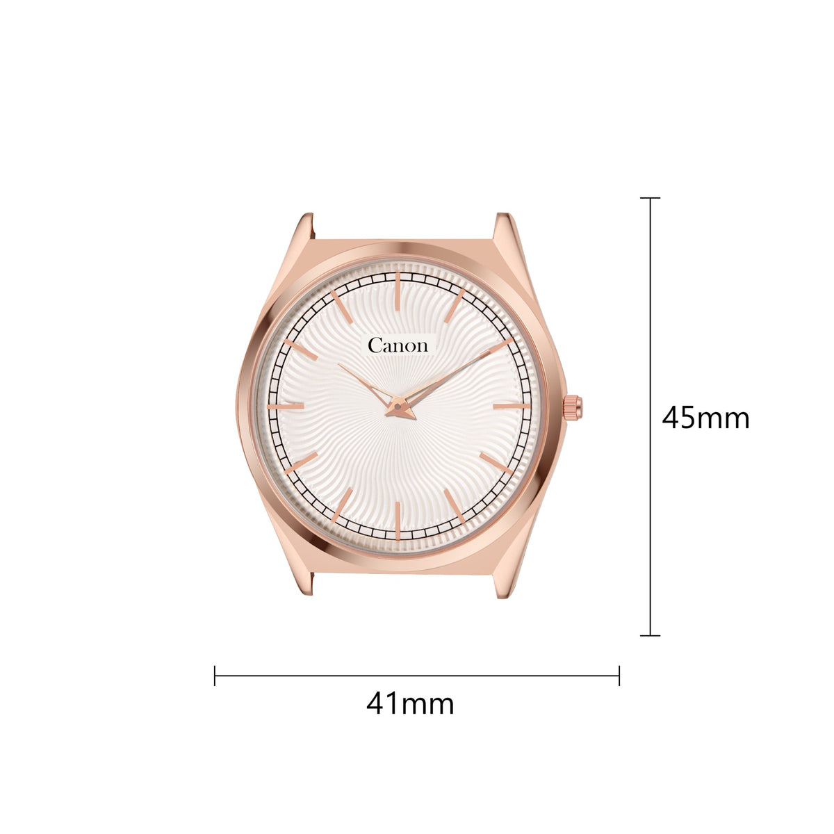 CN-527 watch dimensions 41 mm by 45 mm