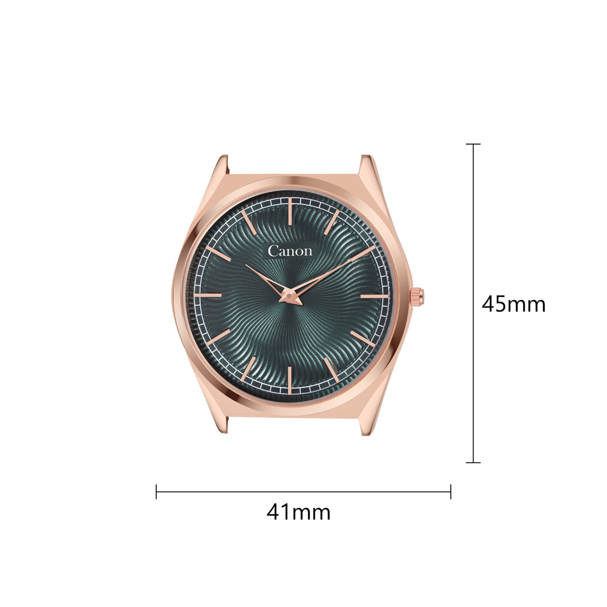 CN-529 watch dimensions 41 mm by 45 mm