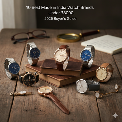 10 Best Watch Brands Under ₹3000  in India (2025 Buyer's Guide)