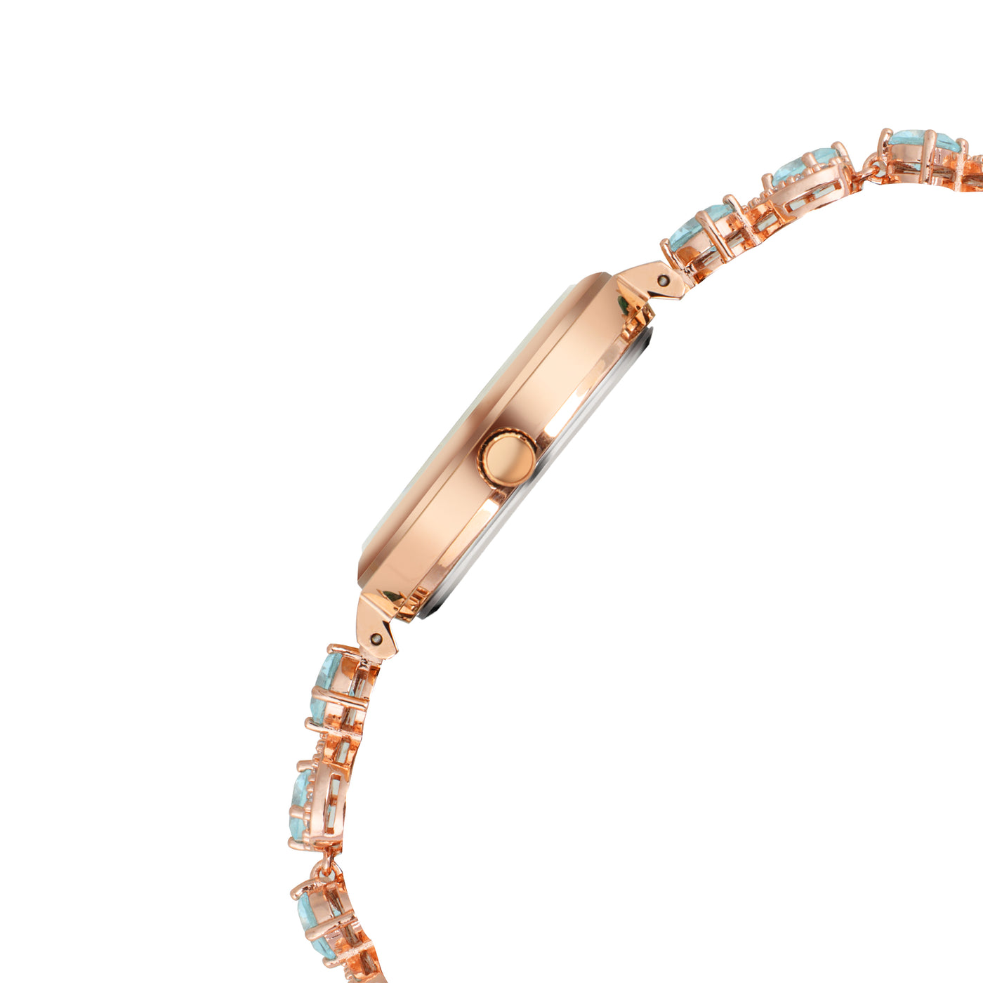 Serenite Rose Gold Blue Women's Watch 449