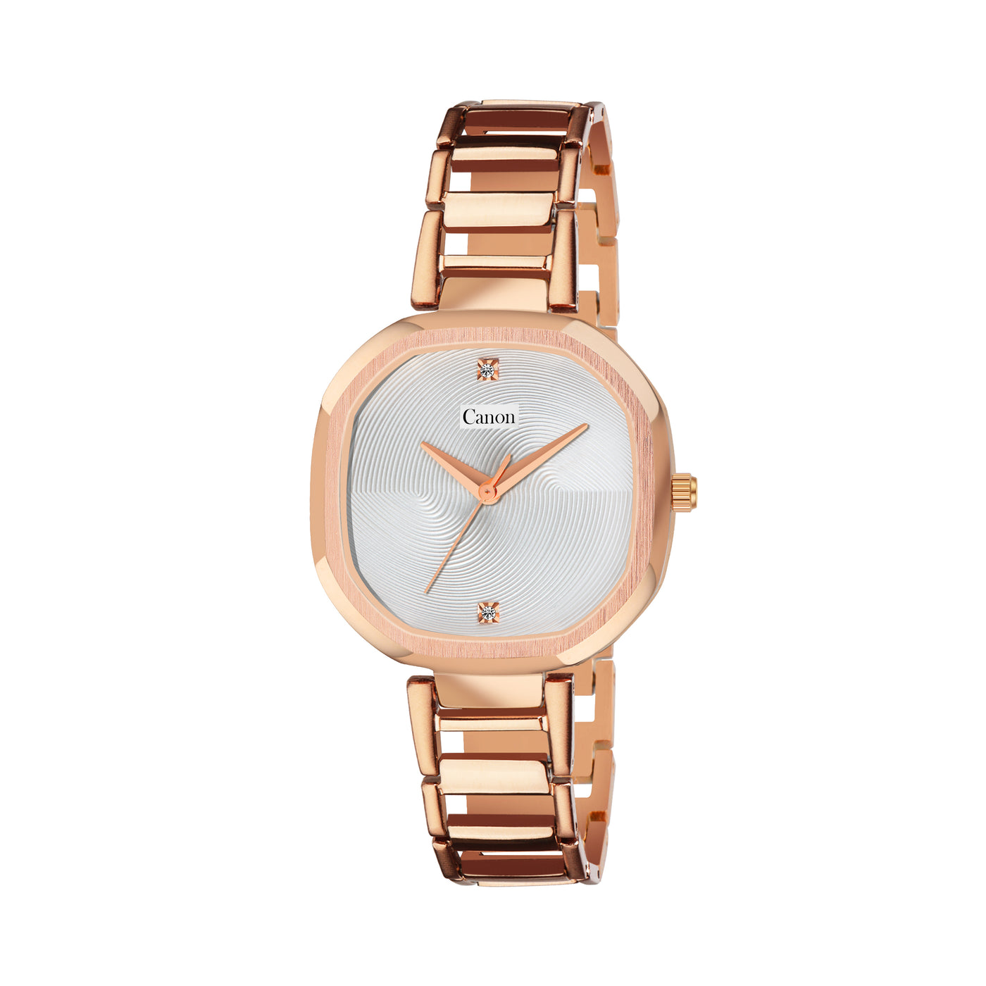Canon Quartz Square Watch For Women - White