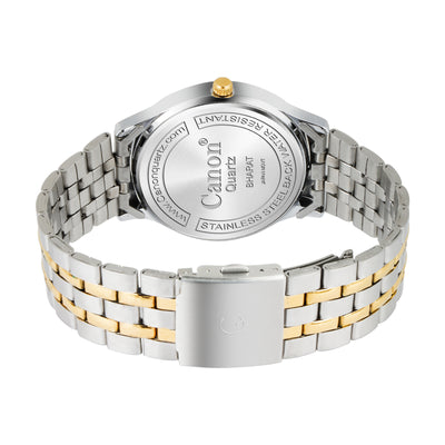 Luxury Vastu Watch - Dual Tone Green Dial CN-455