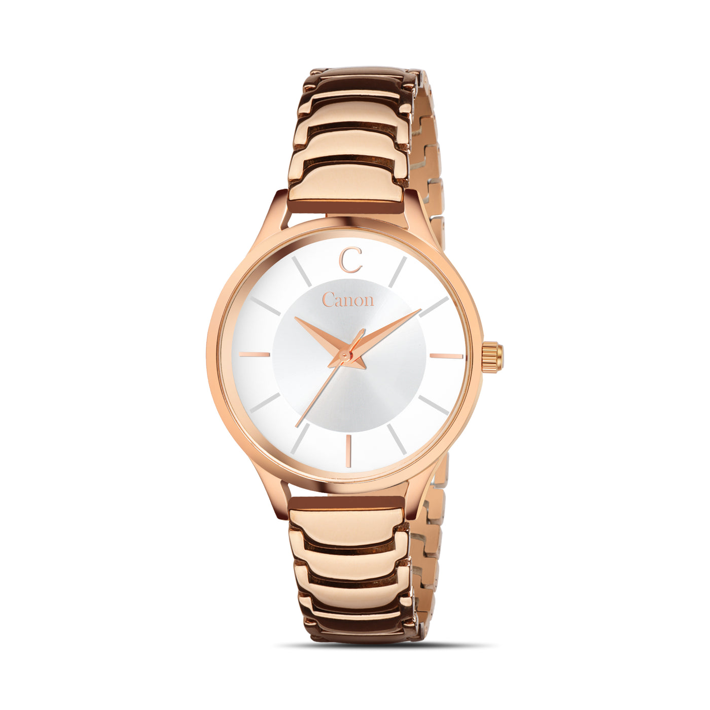 Canon Quartz Analog Watch for Women - Rose Gold CN-421
