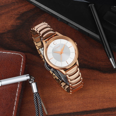 Canon Quartz Analog Watch for Women - Rose Gold CN-421