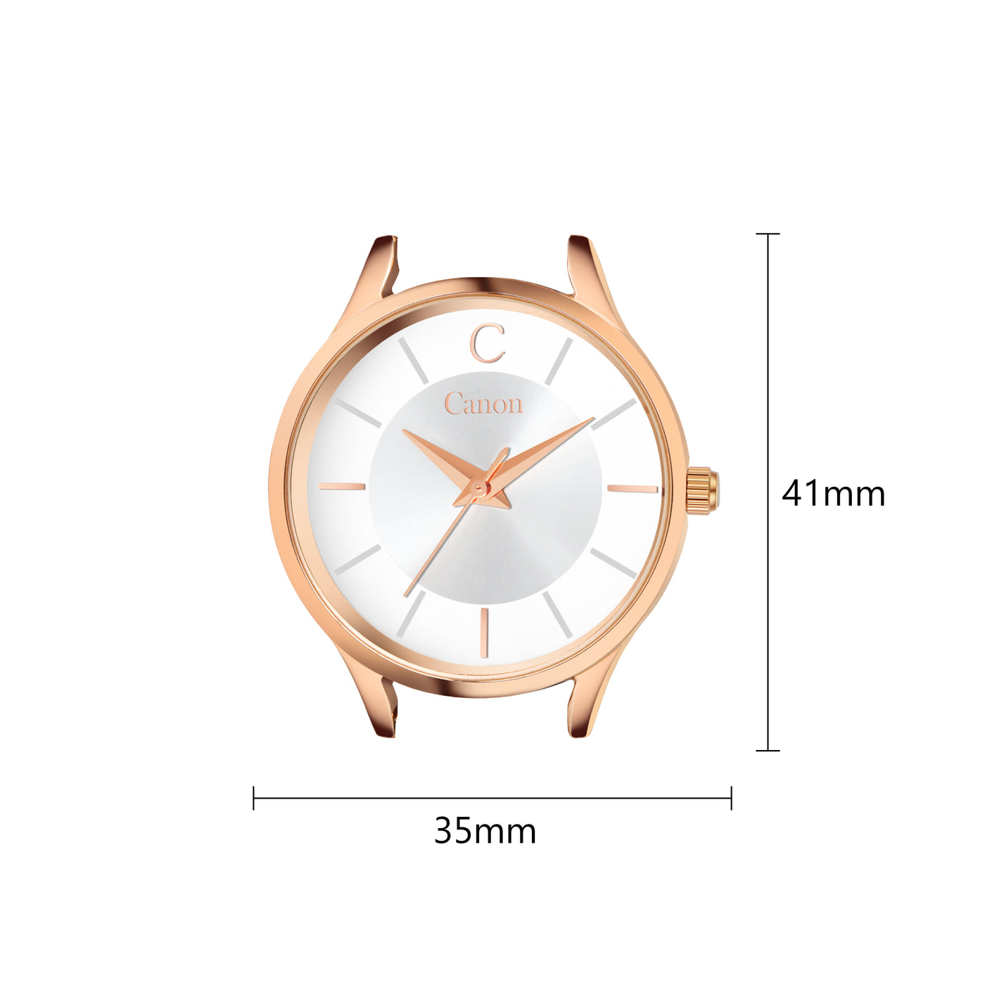 Canon Quartz Analog Watch for Women - Rose Gold CN-421
