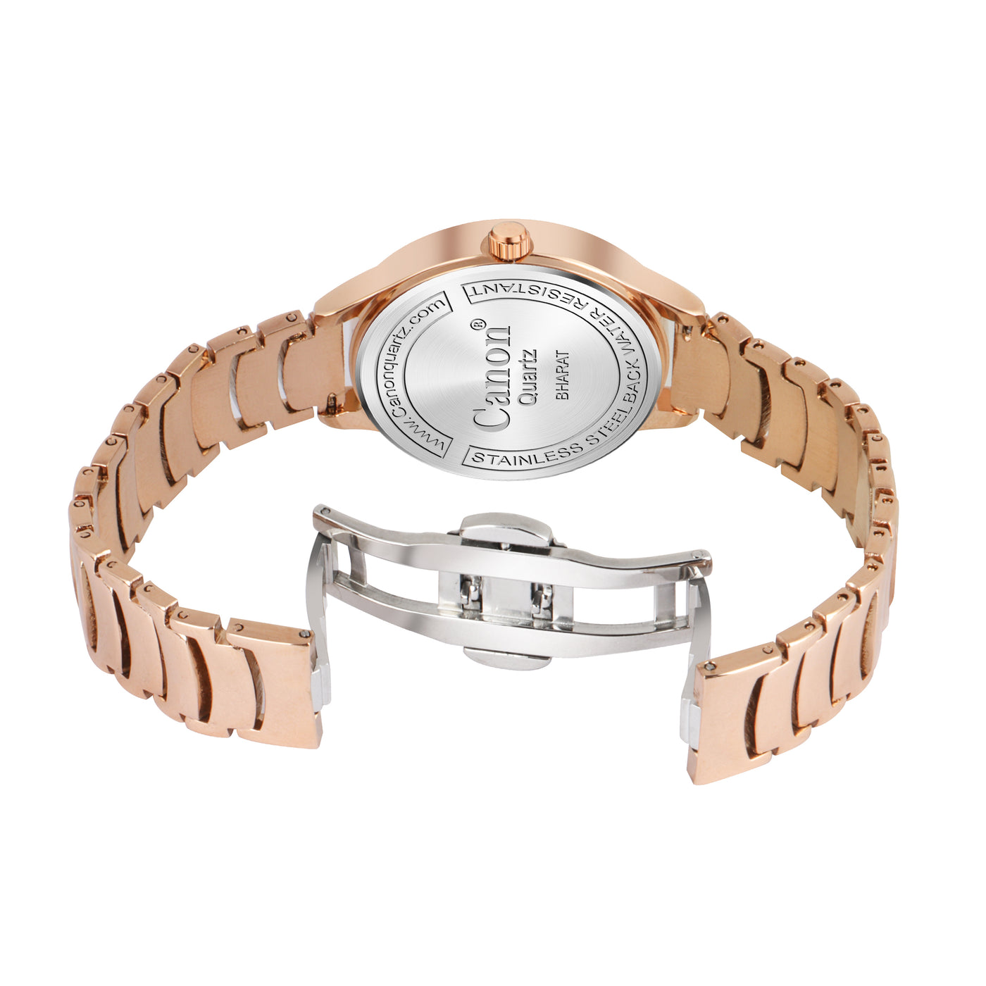 Canon Quartz Analog Watch for Women - Rose Gold CN-421