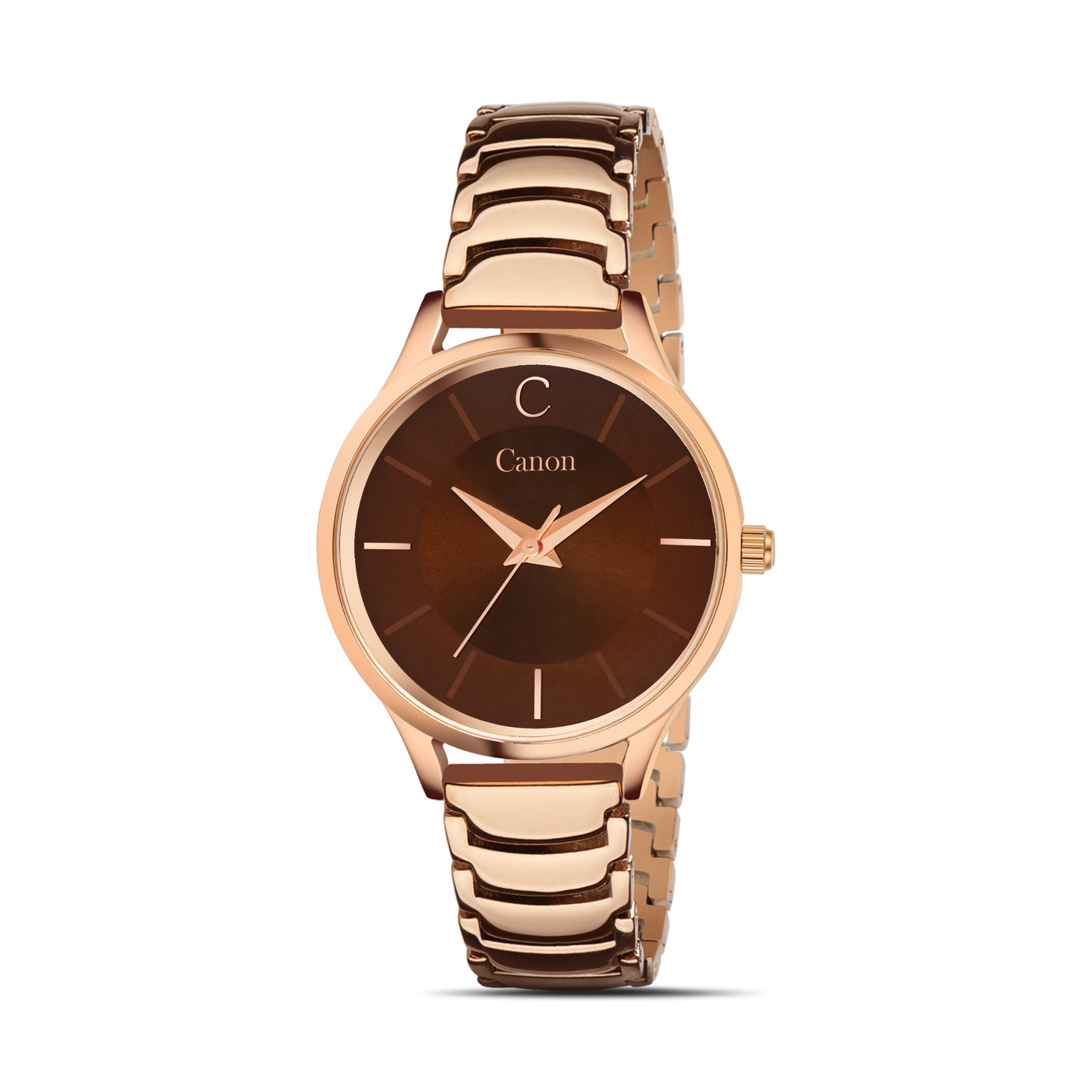Canon Quartz Rose Gold Watch for Women CN-422