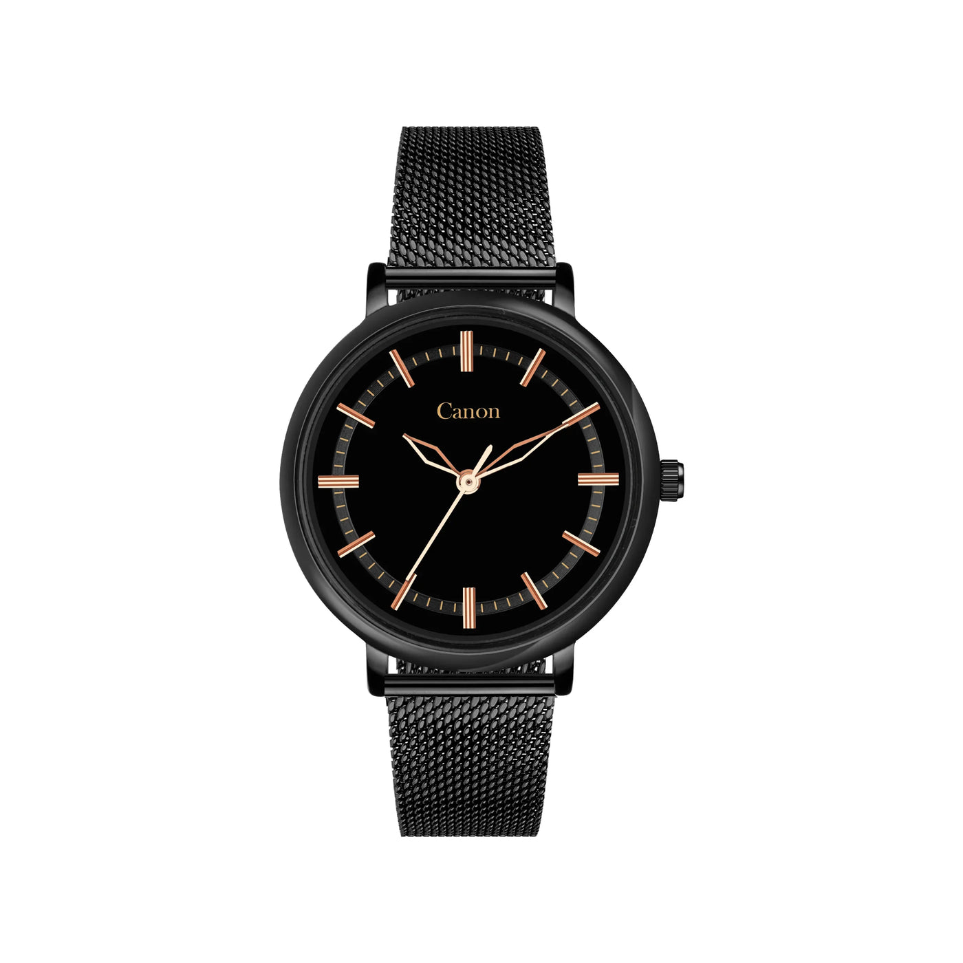 Canon Quartz Black Watch Women – Canon Watches - Main Image