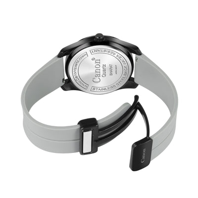 Canon Quartz Charcoal Casual Watch For Men CN-444