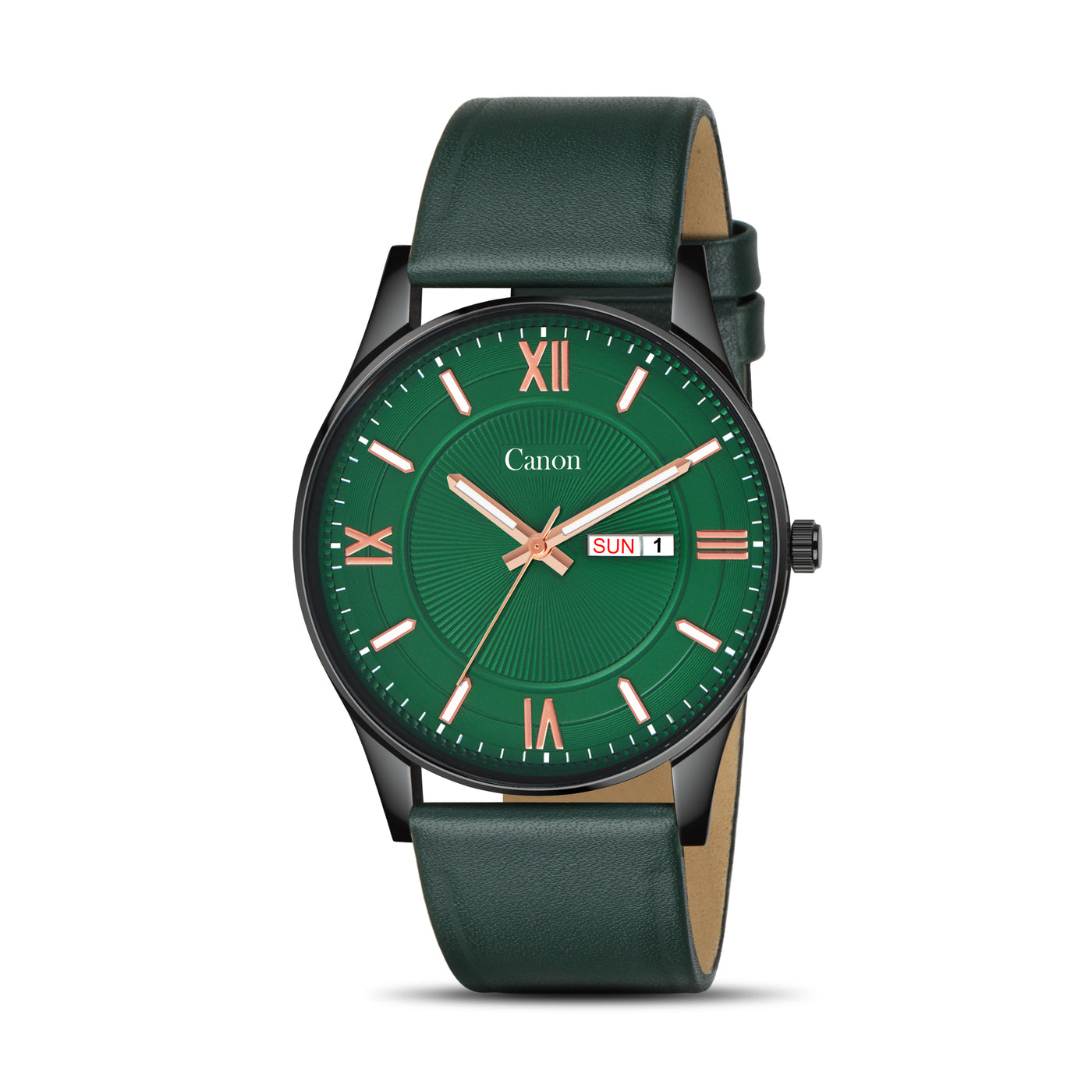 Canon Quartz Classic Watch for Men - Green