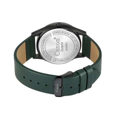 Canon Quartz Classic Watch for Men - Green
