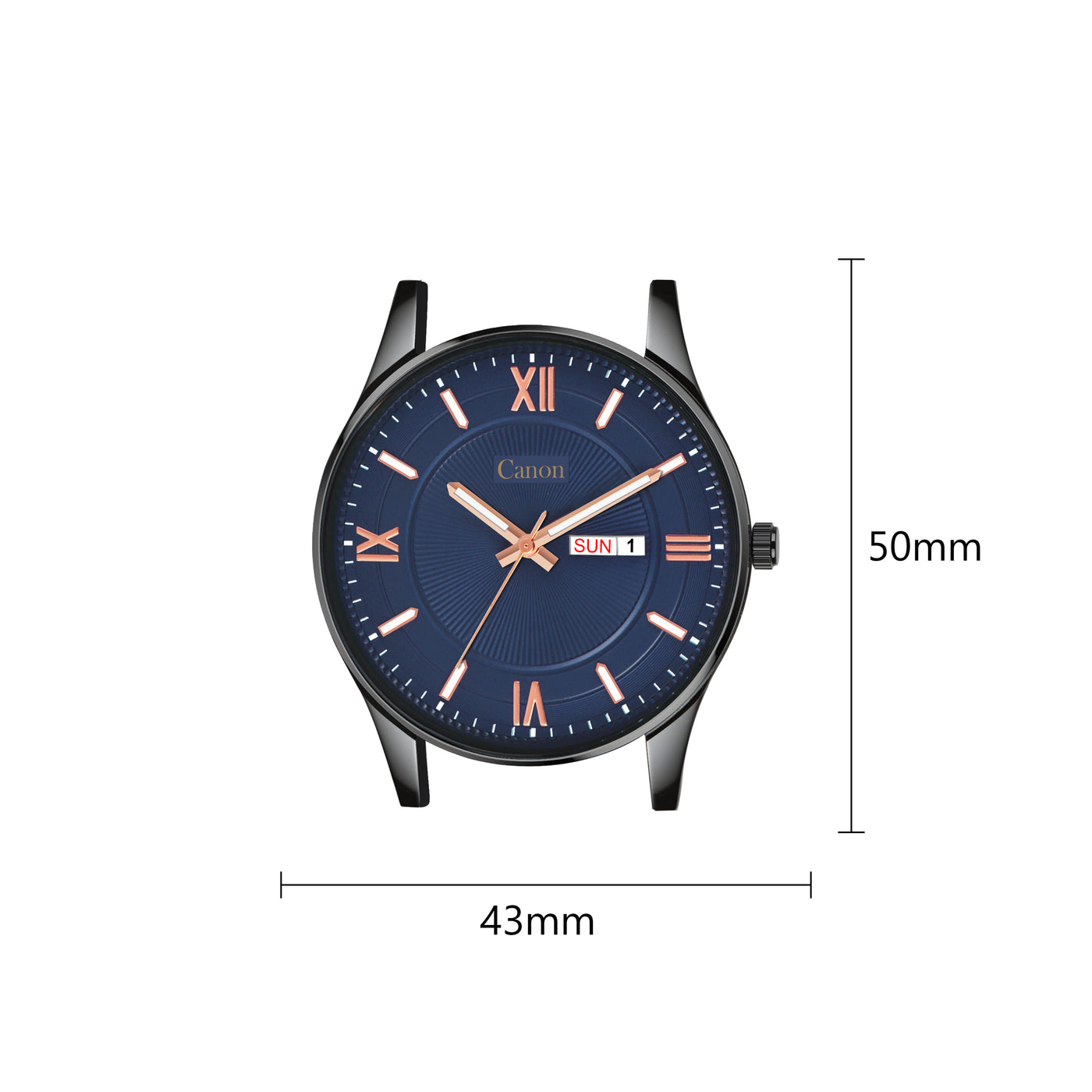 Canon Quartz Classic Watch for Men - Blue CN-419