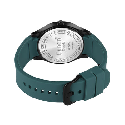 Canon Quartz Black Casual Watch For Men CN-443