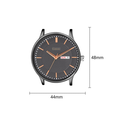 Canon Quartz Grey & Rose Gold Watch for Men CN-426