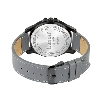 Canon Quartz Black & Grey Watch For Men CN-437