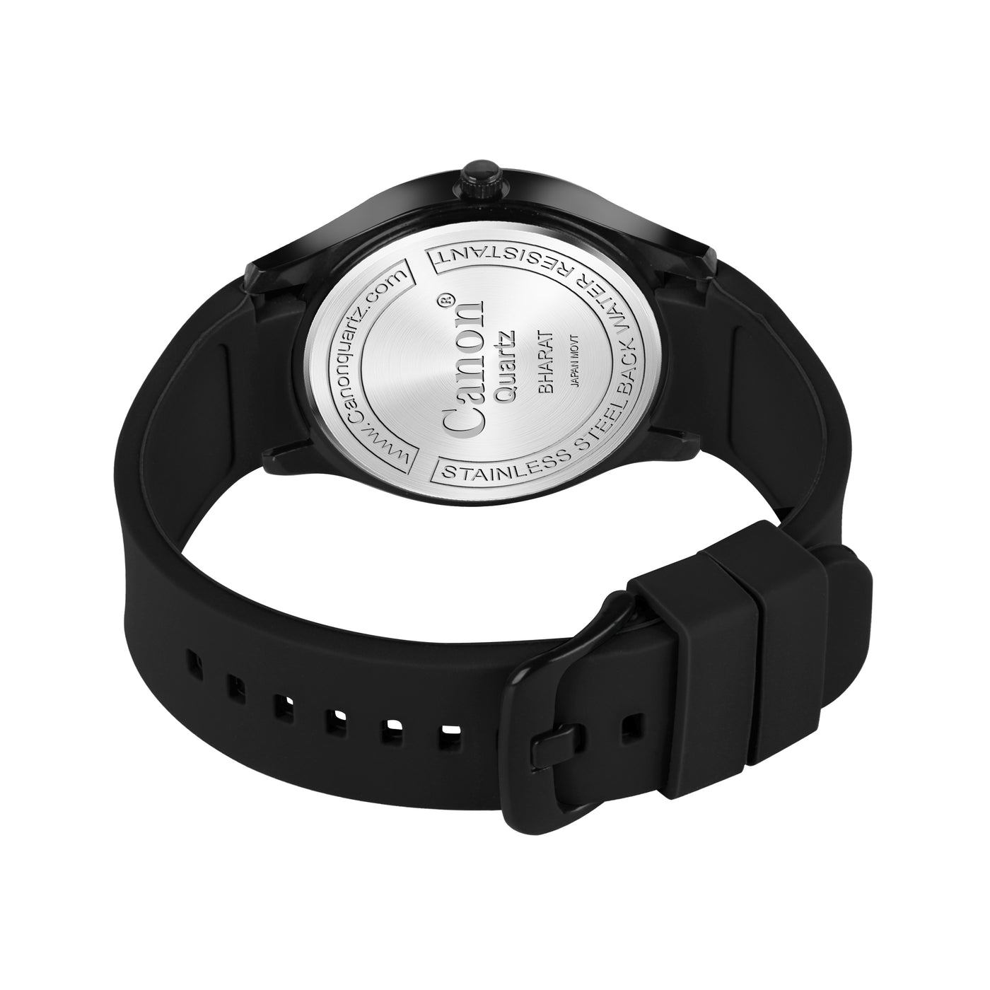 Canon Quartz Black Casual Watch For Men CN-442