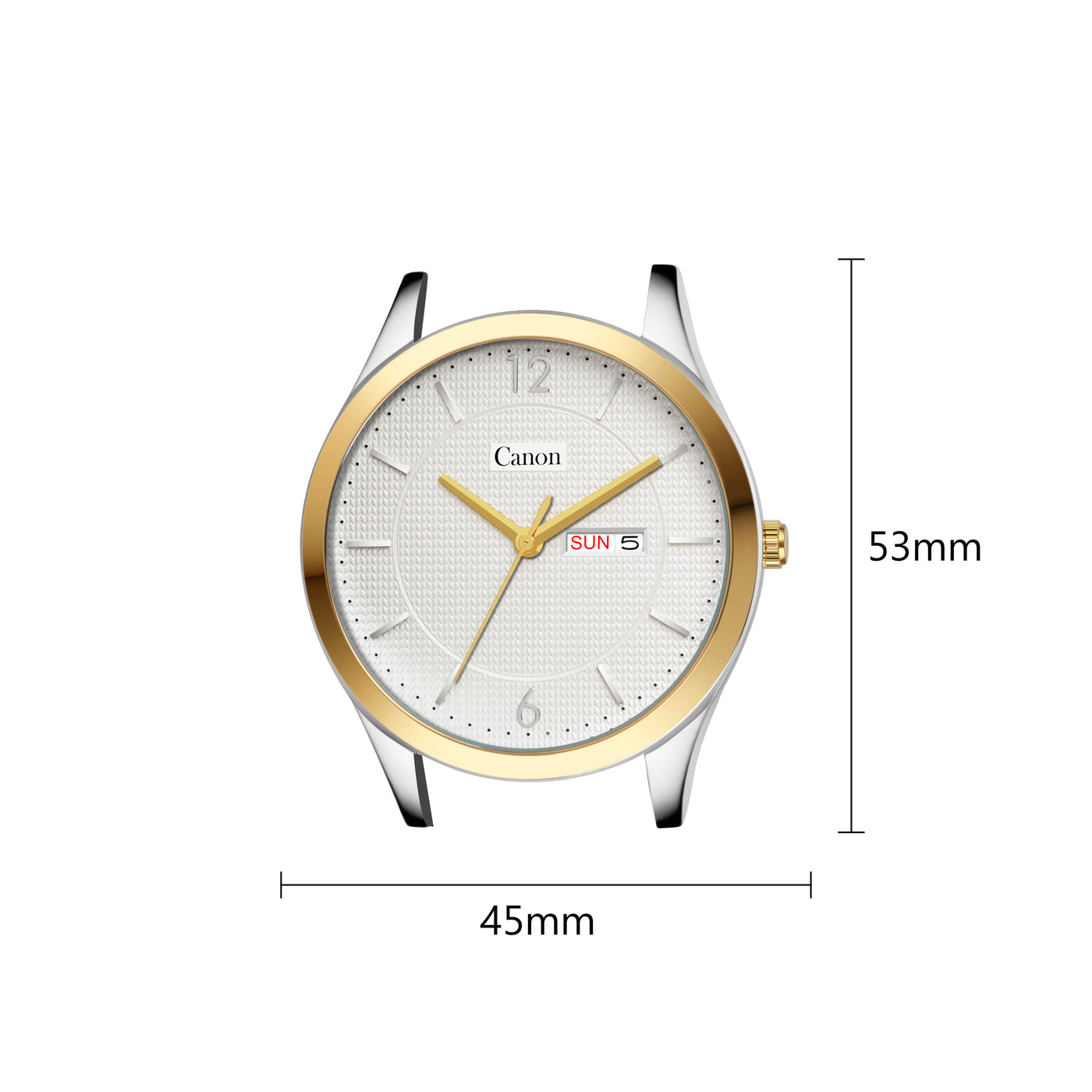 Canon Quartz Golden & Silver Watch for Men CN-431
