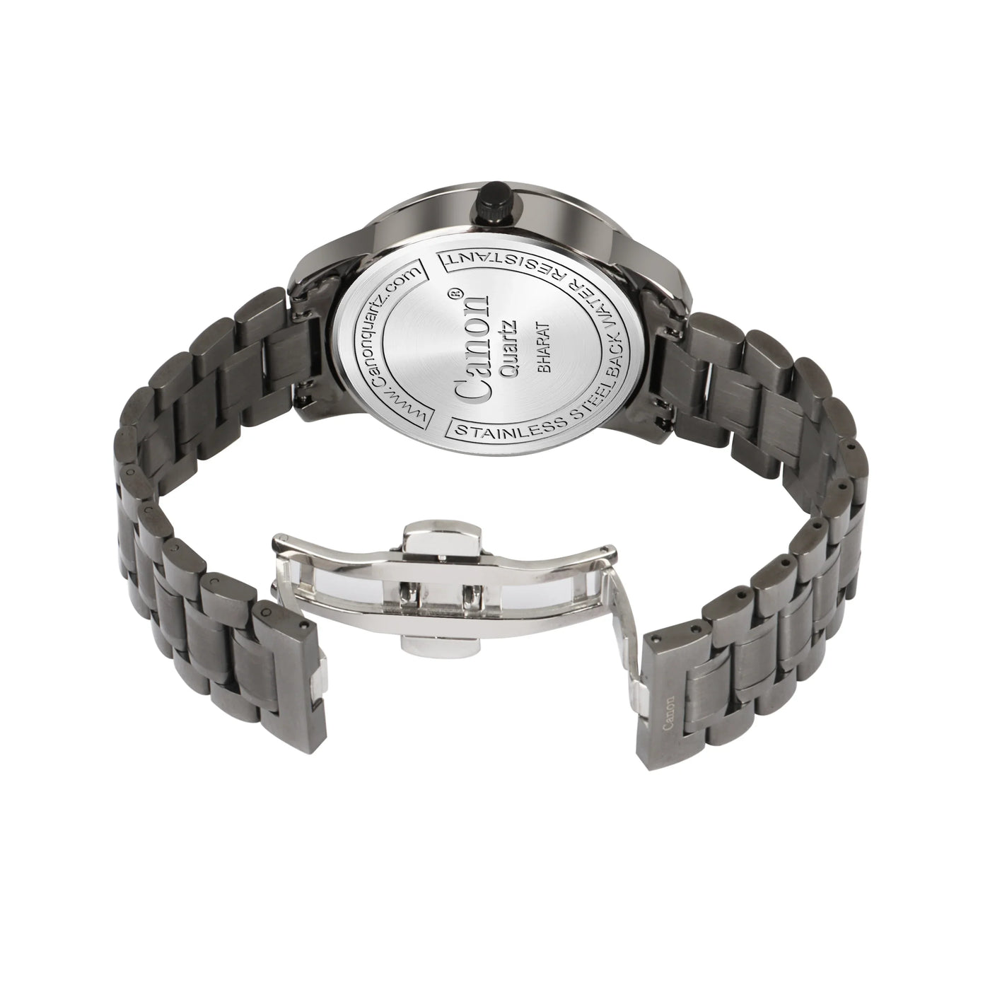 Canon Quartz Gunmetal Grey Watch For Men CN-432