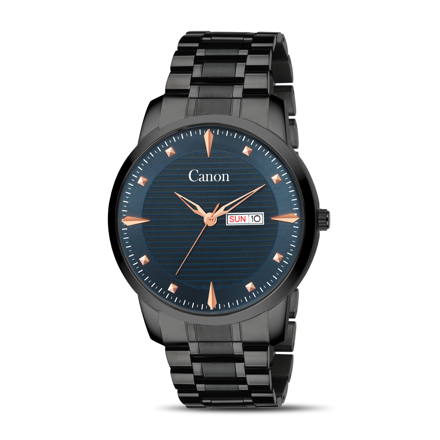 Canon Quartz Black & Blue Watch For Men CN-433