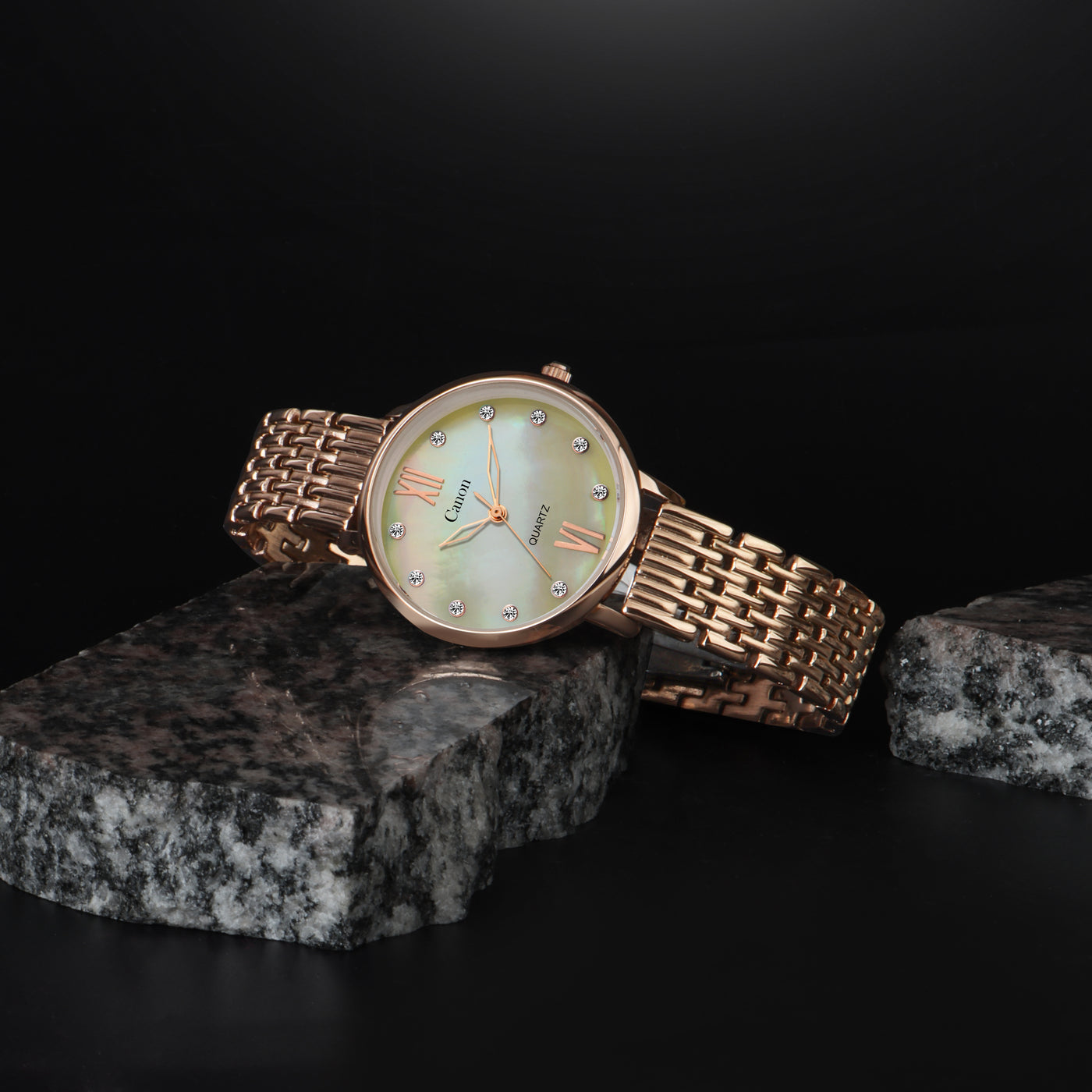 Canon Quartz Mother of Pearl Watch For Women - Sunset Shade