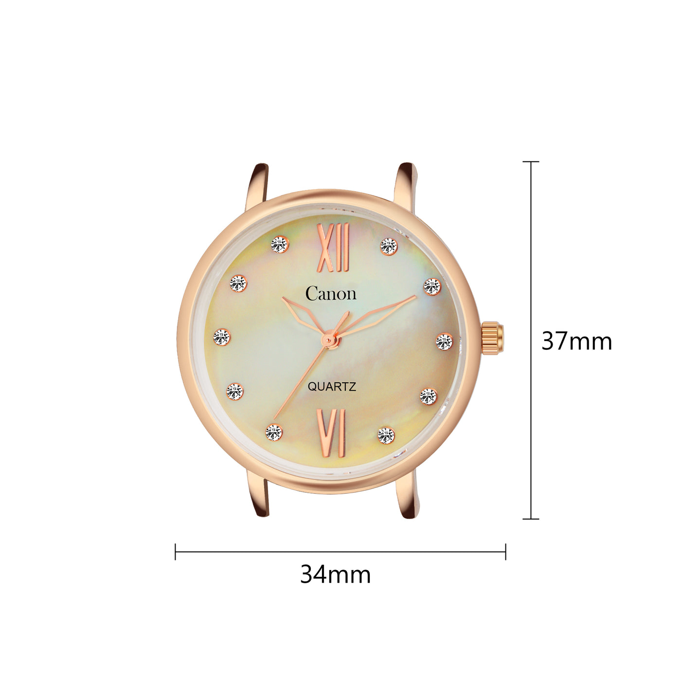 Canon Quartz Mother of Pearl Watch For Women - Sunset Shade