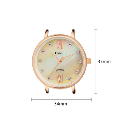 Canon Quartz Mother of Pearl Watch For Women - Sunset Shade