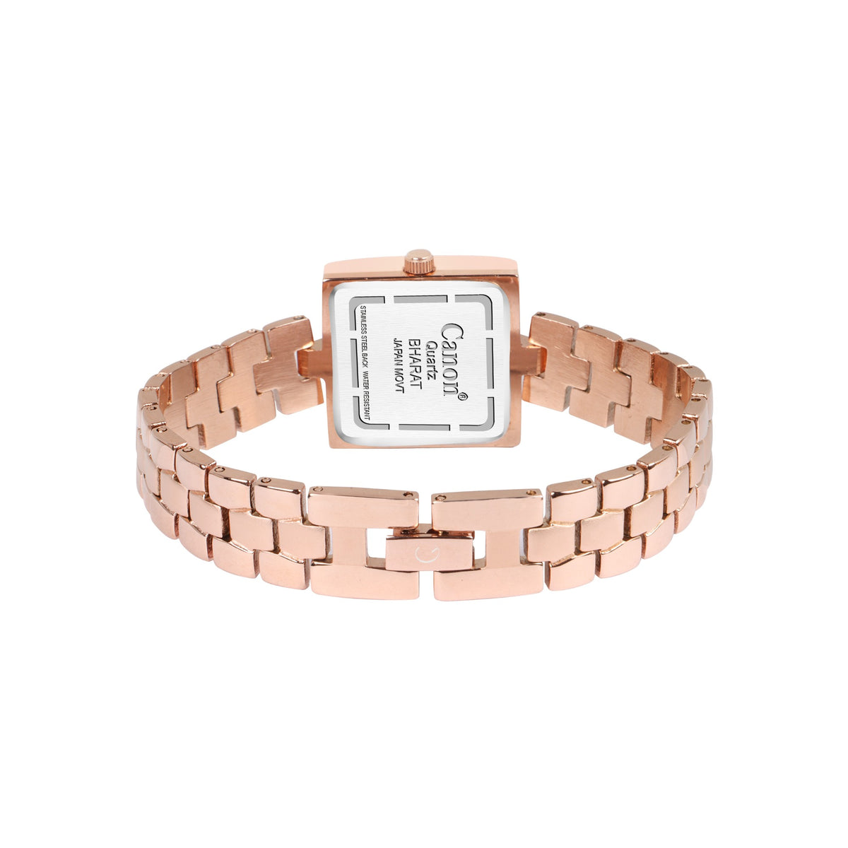 CN-539 stainless steel caseback and bracelet