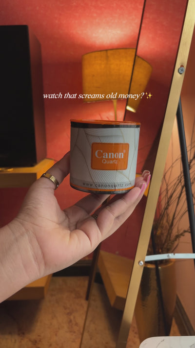 Classic Golden Vintage Watch For Women 452