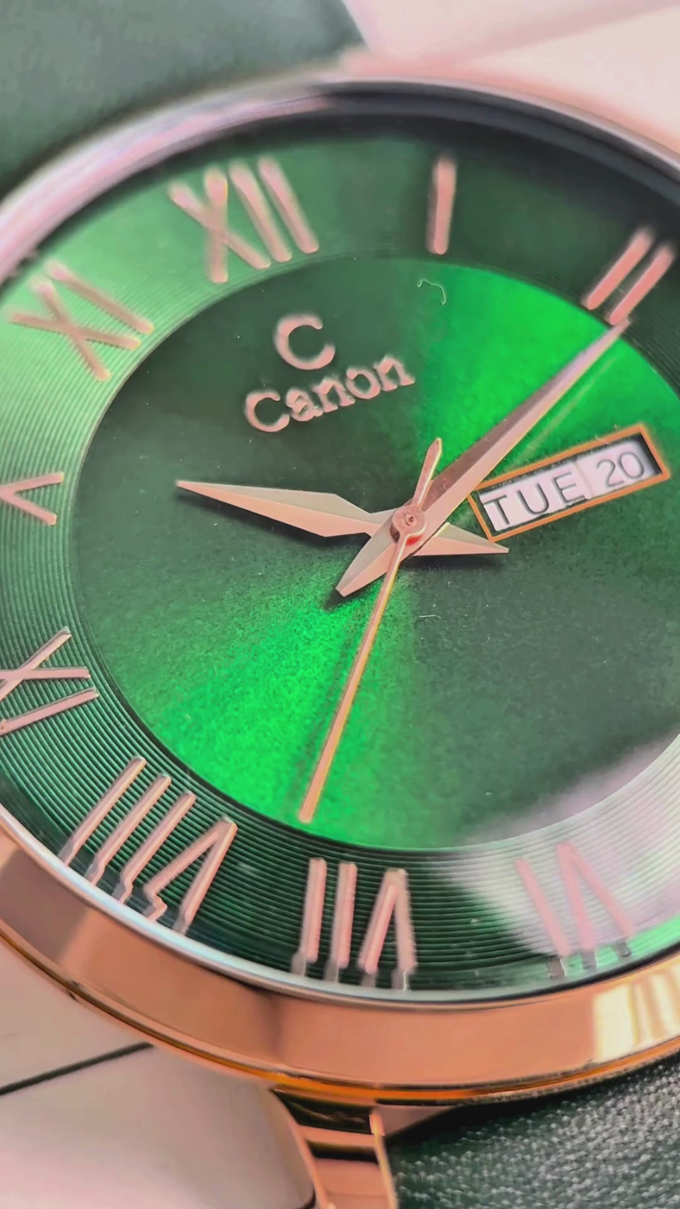 Canon Quartz Roman Dial Watch CN-320