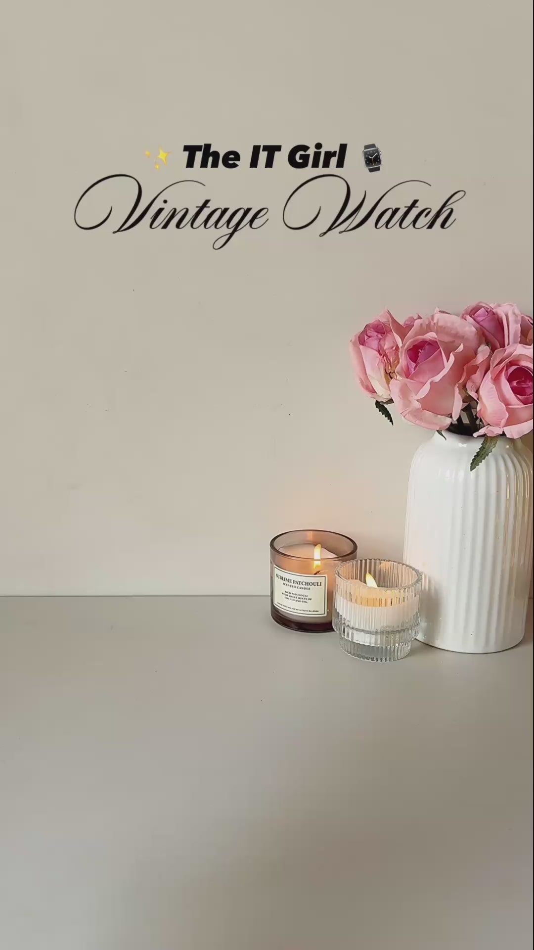 'Emerald'  Green & Rose Gold Watch For Women CN-453