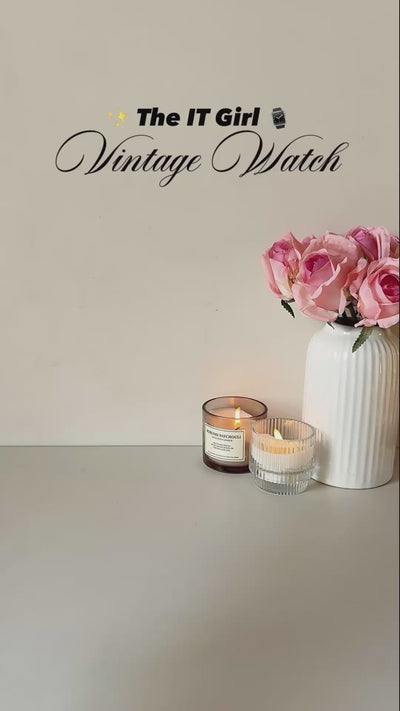 'Emerald'  Green & Rose Gold Watch For Women CN-453